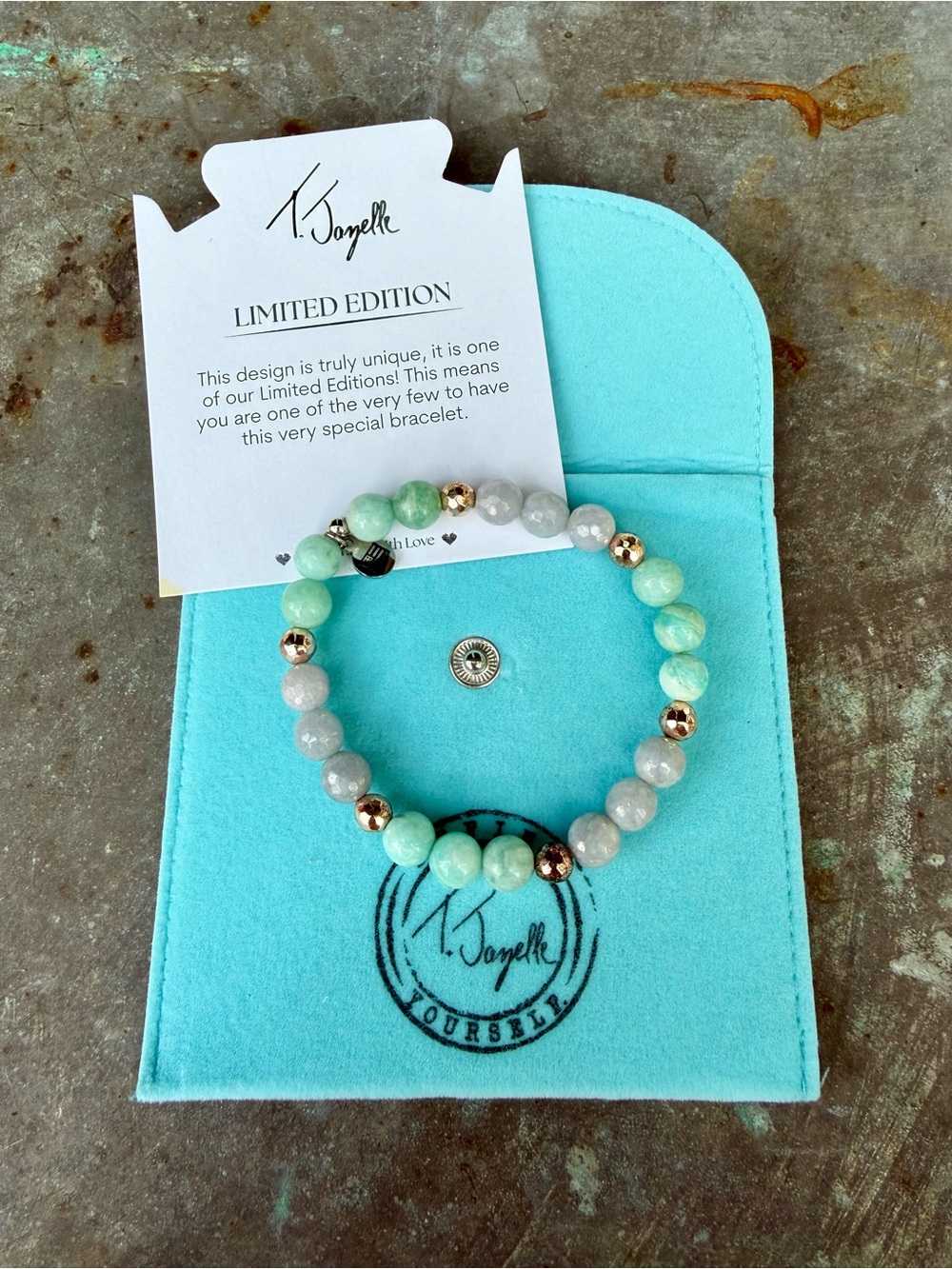 T Jazelle Limited Edition Beaded Bracelet